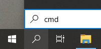 Windows Görev Çubuğu > Komut Sistemi > cmd Windows Görev Çubuğu > Komut Sistemi > cmd
